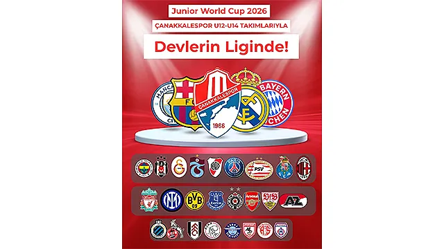 Çanakkalespor U12–u14 Takımları, Antalya’da Devler Ligi Sahnesinde!