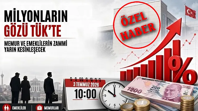 Milyonların Gözü TÜİK'te: Memur ve Emeklilerin Zammı Bugün Kesinleşecek