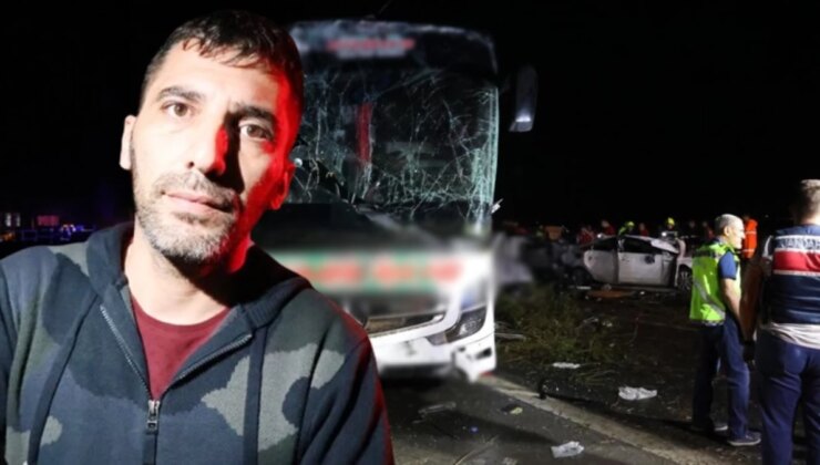 10 kişinin öldüğü kazanın tanığı: Muavinin ‘Bir aracı solladık ve direksiyon hakimiyetini kaybettik’ dediğini duydum