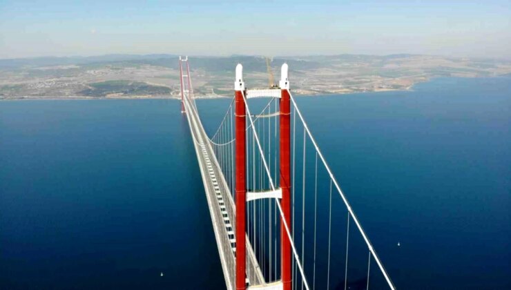 1915 Çanakkale Köprüsü ve Malkara-Çanakkale Otoyolu Projesi’nde 30 Bini Aşkın Kişi Çalıştı