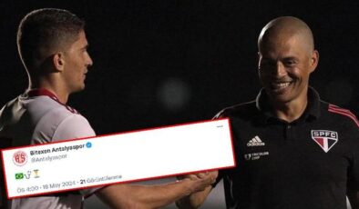 Antalyaspor’da Alex de Souza dönemi! Resmi açıklama geldi