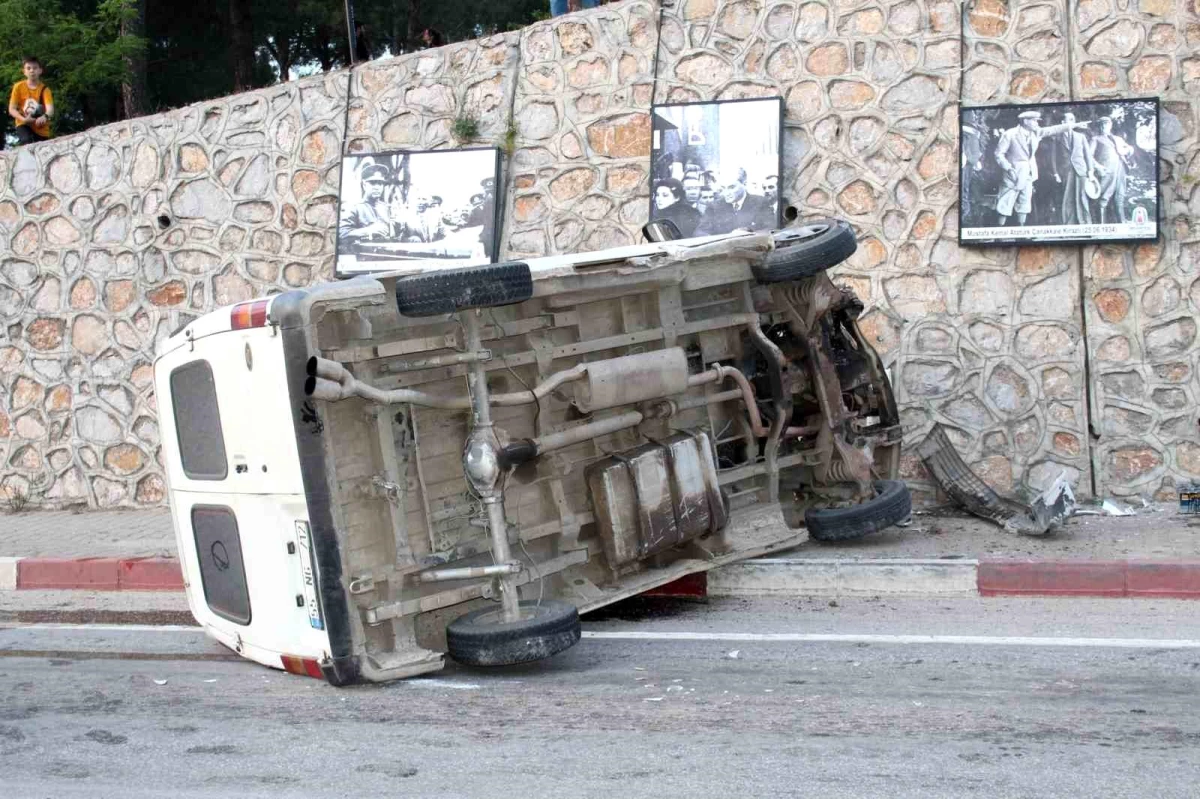 Çan’da trafik kazası: 1 yaralı var
