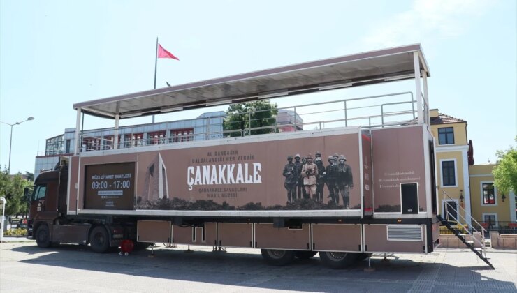 Çanakkale Savaşları Mobil Müzesi Samsun’da Ziyaretçilerle Buluştu