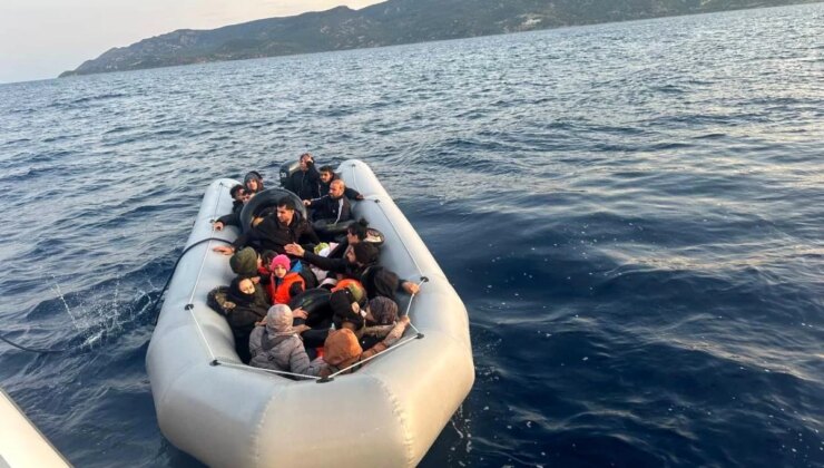 Çanakkale’de 24 kaçak göçmen yakalandı