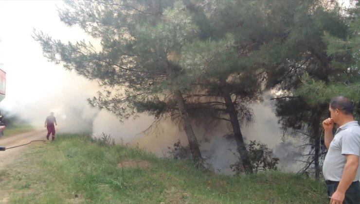 Çanakkale’de çöplük yangını kontrol altına alındı