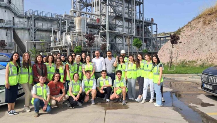 ÇOMÜ Mühendishane Kulübü Öğrencileri Ezine Gıda İhtisas Organize Sanayi Bölgesini Gezdi