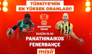 EuroLeague’de Fenerbahçe’nin Final-Four heyecanı “Türkiye’nin En Yüksek Oranları” ile Misli’de!