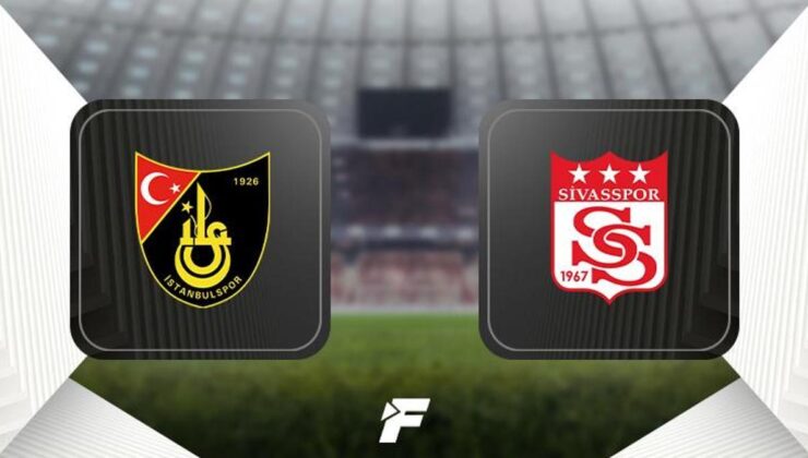 İstanbulspor – Sivasspor (İlk 11’ler belli oldu)