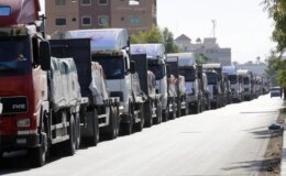 Mısır’dan Gazze’ye yardım tırları geçişine izin verildi