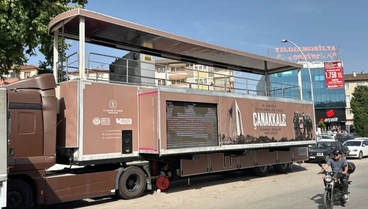 Çanakkale Savaşları Mobil Müzesi Karabük’e Geldi