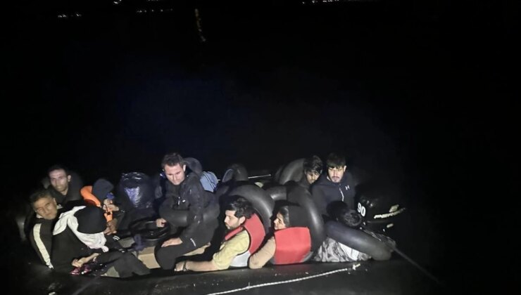 Çanakkale’de 14 Kaçak Göçmen Yakalandı