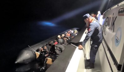Çanakkale’de 45 kaçak göçmen yakalandı