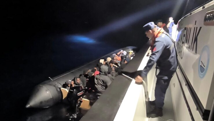 Çanakkale’de 45 kaçak göçmen yakalandı