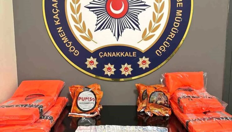Çanakkale’de Afganistan uyruklu 4 kaçak göçmen yakalandı