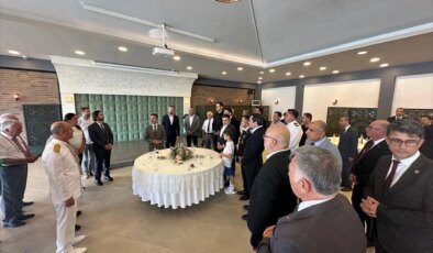Çanakkale’de bayramlaşma töreni düzenlendi