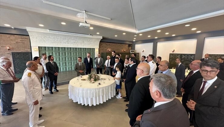 Çanakkale’de bayramlaşma töreni düzenlendi
