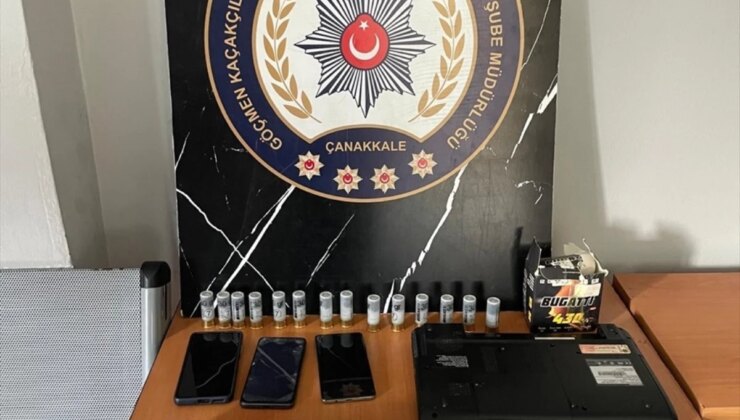 Çanakkale’de göçmen kaçakçılığı operasyonunda 2 zanlı tutuklandı