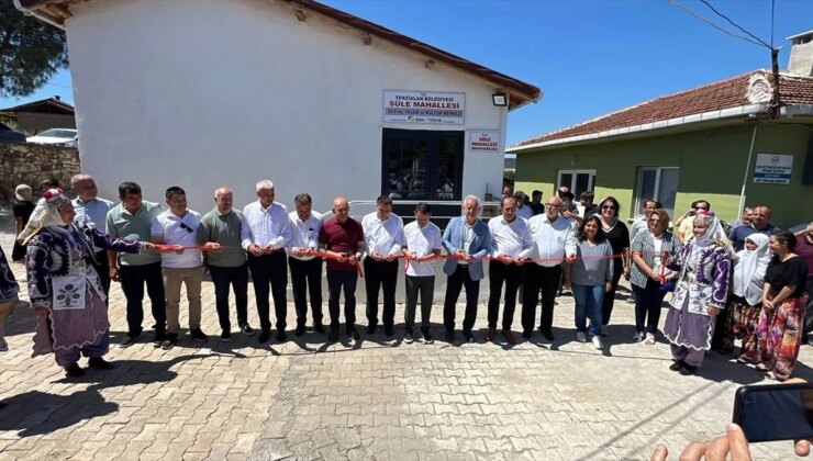 Çanakkale’nin Terzialan beldesinde Sosyal Yaşam Kültür Merkezi ve Muhtarlık Hizmet Binası açıldı