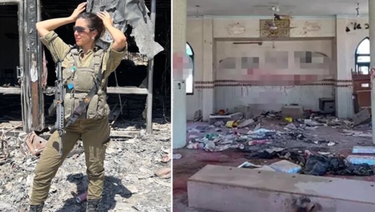 İşgal ordusuna katılan ABD’li askerden skandal paylaşım! Camiye hakaret dolu mesajlar yazmışlar