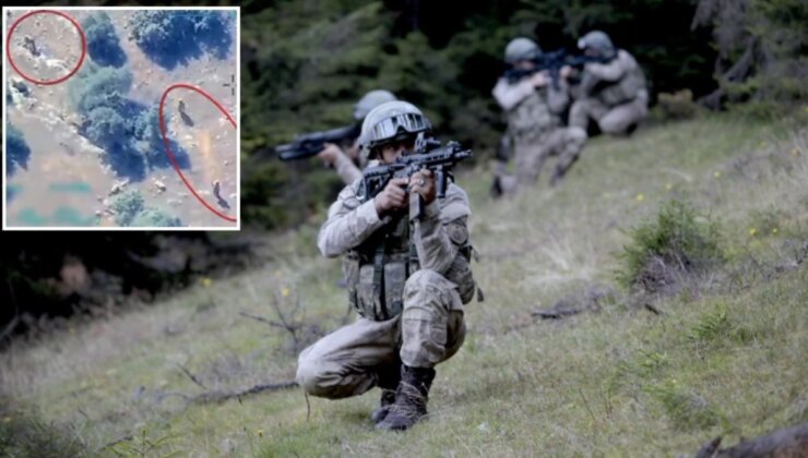Şehitlerimizin kanı yerde kalmadı! Kırmızı kategoride yer alan 2 terörist öldürüldü