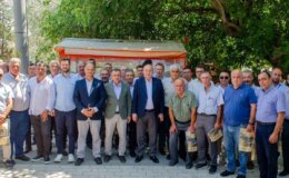 AK Parti Milletvekili Ayhan Gider, Lapseki’de Muhtarlarla Buluştu