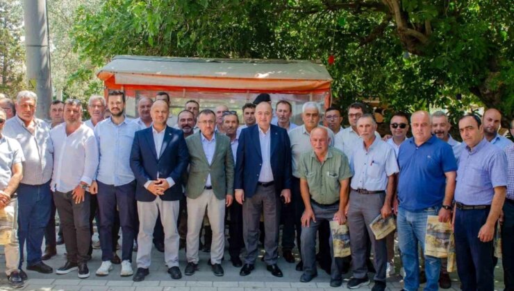 AK Parti Milletvekili Ayhan Gider, Lapseki’de Muhtarlarla Buluştu