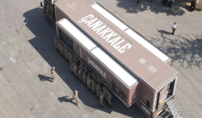 Çanakkale Savaşları Mobil Müzesi 1 Milyon Ziyaretçi Ağırladı