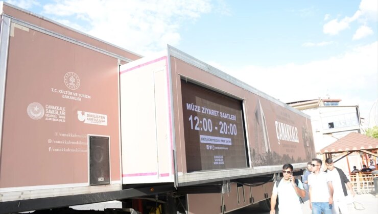 Çanakkale Savaşları Mobil Müzesi Hakkari’ye Geldi
