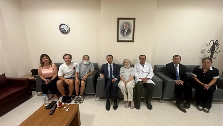 Çanakkale Valisi İlhami Aktaş, Kıbrıs gazisi Ahmet Cahit Önder’e geçmiş olsun ziyaretinde bulundu