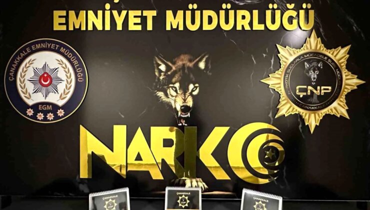 Çanakkale’de 7,5 Milyon TL Değerinde Uyuşturucu Ele Geçirildi