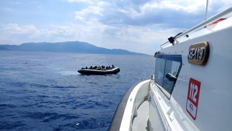 Çanakkale’de Sahil Güvenlik ekipleri 17 kaçak göçmen yakaladı