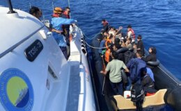 Çanakkale’de Sahil Güvenlik ekipleri 38 kaçak göçmeni yakaladı
