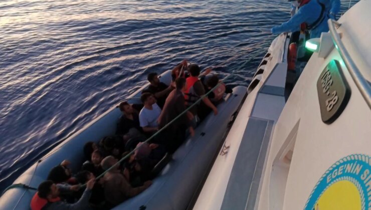Çanakkale’de 8’i çocuk 24 kaçak göçmen yakalandı