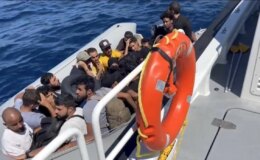 Çanakkale’de 8’i çocuk 36 kaçak göçmen yakalandı
