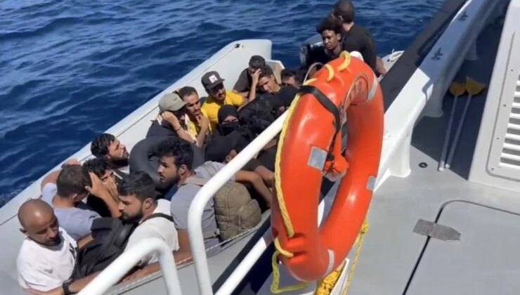 Çanakkale’de 8’i çocuk 36 kaçak göçmen yakalandı