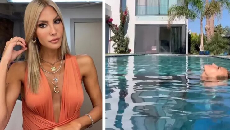 Çağla Şikel’den bikinili yaz