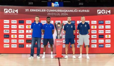 Fenerbahçe ve A. Efes Cumhurbaşkanlığı Kupası Finali Öncesi Basın Toplantısı Düzenledi