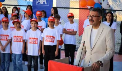 Hakkari’de Gençlere Spor Desteği