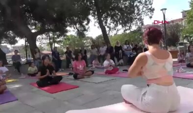 Keşan’da Çocuklar için ‘Müzede Yoga’ Etkinliği Düzenlendi