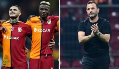 Okan Buruk’tan sürpriz forvet tercihi! Galatasaray-Kasımpaşa maçının ilk 11’leri belli oldu