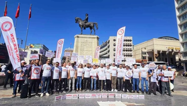 ÜNİPERSEN, İdari Personelin Sorunları İçin Eylem Yaptı