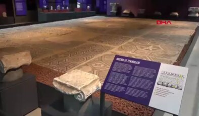 30 Yıl Saklanan 2 Bin Yıllık Mozaik Yeni Müze’de Sergilenmeye Başladı