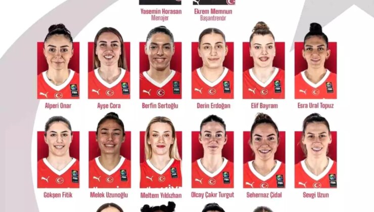 A Milli Kadın Basketbol Takımı’nın FIBA 2025 Aday Kadrosu Açıklandı