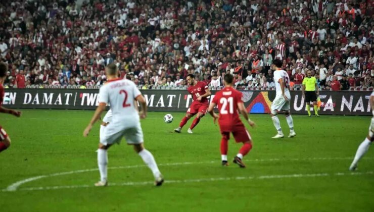 A Milli Takım, Karadağ ile Golsüz Beraberlik Yaşıyor