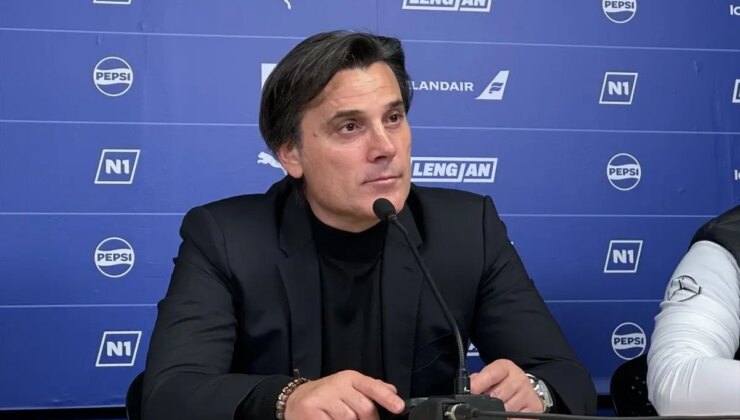 A Milli Takım Teknik Direktörü Montella, İzlanda galibiyetinden gurur duyuyor