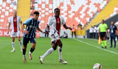 Adana Demirspor – Samsunspor Maçında İlk Yarı Sonucu: 1-0