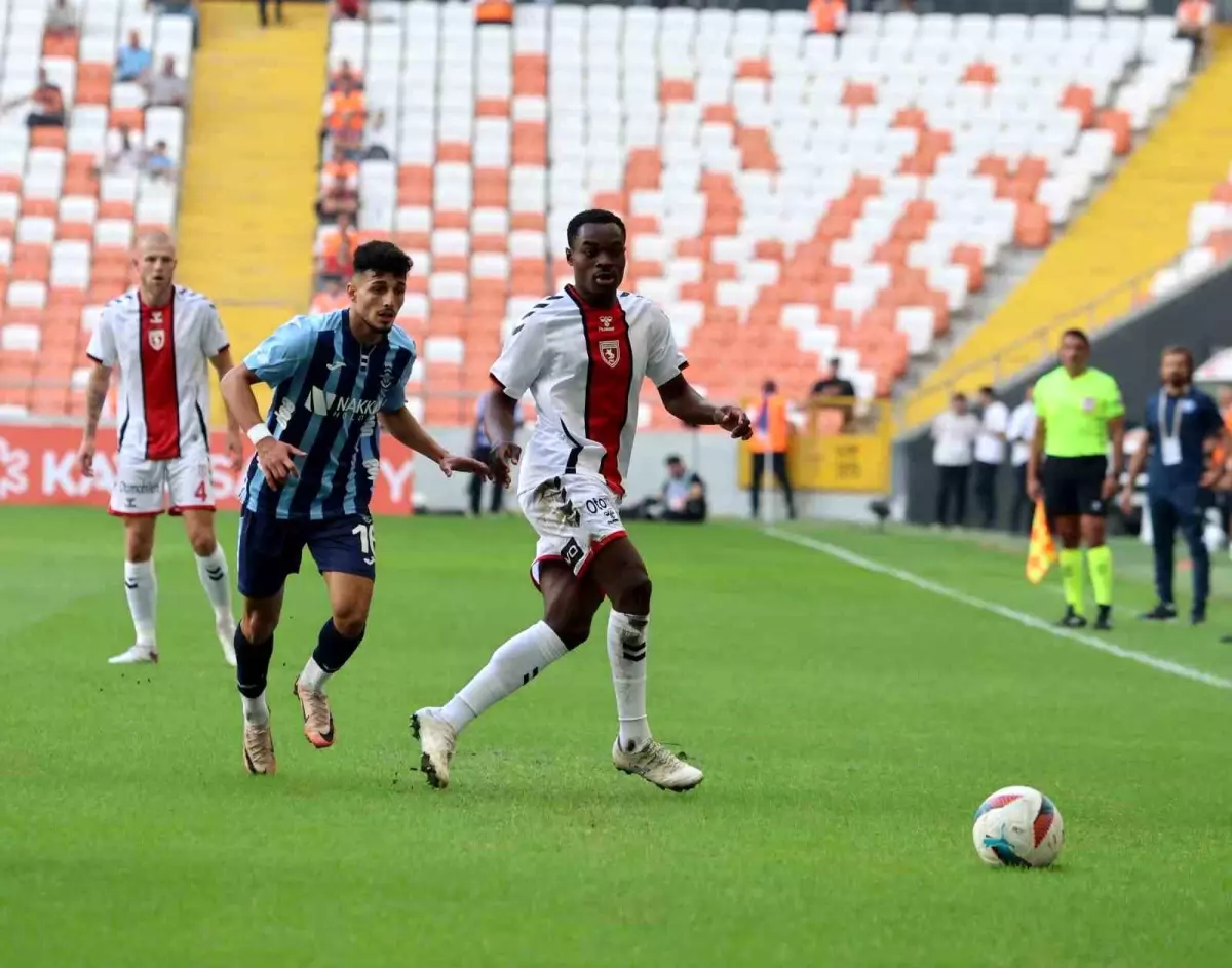 Adana Demirspor – Samsunspor Maçında İlk Yarı Sonucu: 1-0
