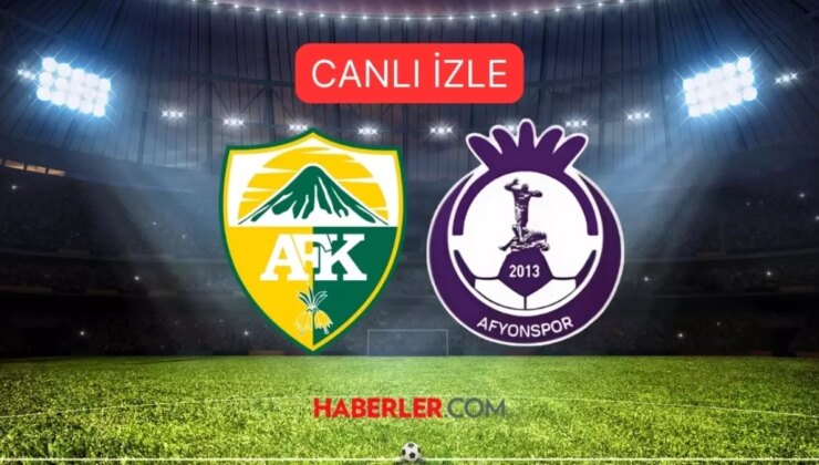 Adıyaman FK-Afyonspor maçı canlı izle! ZTK ADIYAMAN FK- AFYONSPOR MAÇI şifresiz mi, nasıl izlenir?