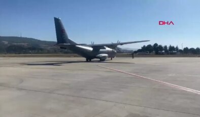 Ağrı’da şehit olan Piyade Uzman Çavuş Burak Geniş’in cenazesi Çanakkale’de karşılandı