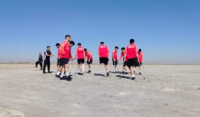 Ampute Futbol Milli Takımı’ndan İklim Değişikliği Turu: Seyfe Gölü’nde İdman